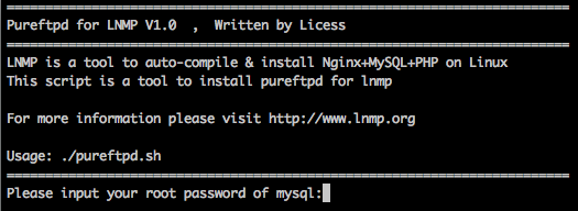 LNMP下FTP服务器的安装和使用-番茄网