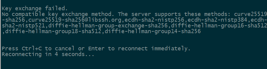 使用SecureCRT连接Ubuntu20.04报错：Key exchange failed. No compatible key exchange method.-番茄网